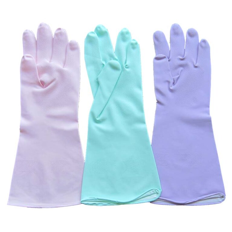 1 Macaron colorful nitrile household gloves
